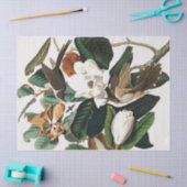 ontkoppeling van  vogels en bloemen tissuepapier (Craft)