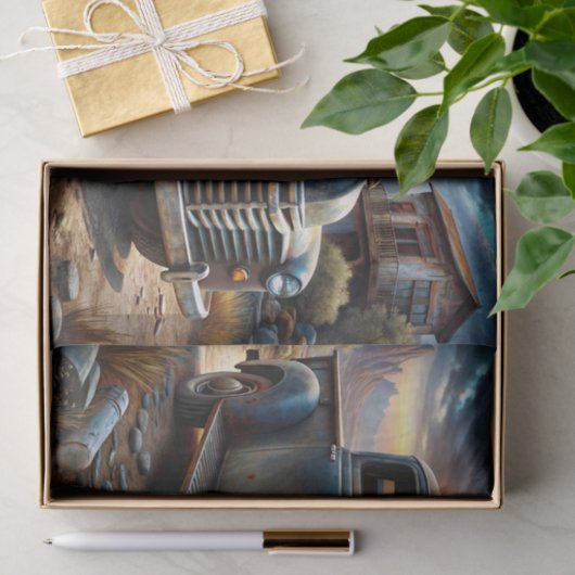 ontkoppeling van vrachtwagens tissuepapier (Geschenk)