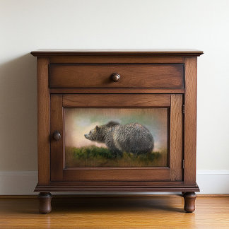 ontkoppeling van wilde dieren in het grizzly-Beer Tissuepapier