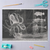  ontkoppeling van zwarte en witte Oceaan Tissuepapier (Craft)