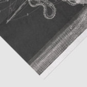  ontkoppeling van zwarte en witte Oceaan Tissuepapier (Detail)