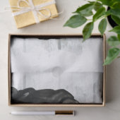 Ontkoppeling van zwarte Friesian Horse Tissuepapier (Geschenk)