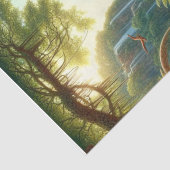 ontkoppelingsvaartuig voor dinosaurussen tissuepapier (Detail)