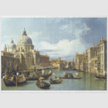 Ontkoppelpapier van het Grote Kanaal van Venice