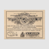 ontkoppelpapier voor Apothecary en Ephemera Tissuepapier (Voorkant)