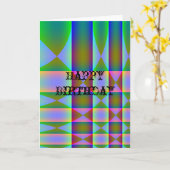 Ontkrachting, Happy Birthday Kaart (Gele Bloem)