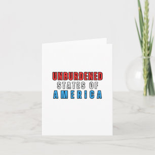 Ontlast Staten van Amerika Tekst Kaart