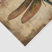  ontledingsdragonfly waterverf tissuepapier (Detail)