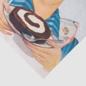 ontledingsretro dameskoeken bakken tissuepapier (Detail)