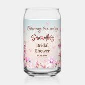 Ontluikende Romantiek - Bruidsfeest Blikvorm Glas (Achterkant)