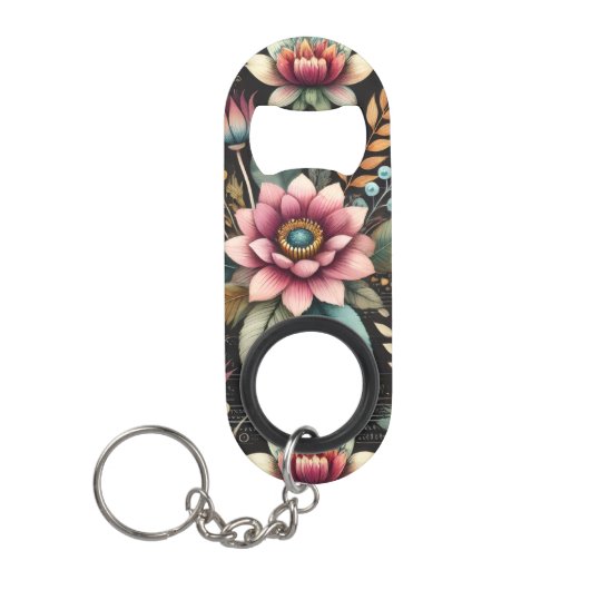 Ontluikte Schoonheid Mini Flessenopener (Voorkant)