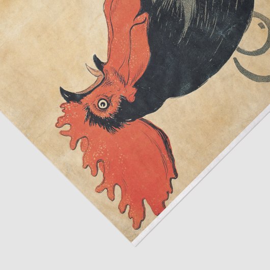 Ontmantelingspagina  papier — Rooster Farmhouse (Detail)