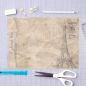 Ontmantelingspagina Paris Collage Tissuepapier (Craft)