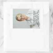 Ontmaskerde dokters papieren sticker (Tas)