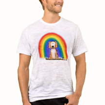 Ontmoet bij de Rainboogbrug de Sofste T-Shirt