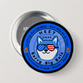 *Ontmoet D.O.G.E. Harry Big Bolz Button (Voorkant /achterkant)
