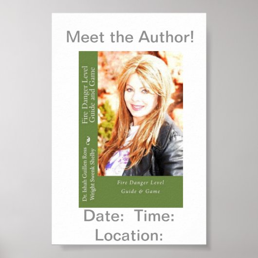 Ontmoet de auteur! poster (Voorkant)