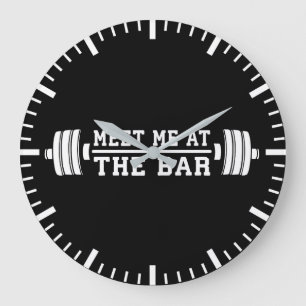 Ontmoet me aan de bar - Barbell - Workout Grote Klok