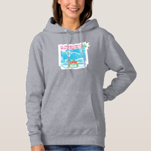 Ontmoet me bij Central Perk Neon Graphic Hoodie