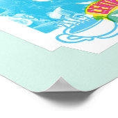 Ontmoet me bij Central Perk Neon Graphic Poster (Hoek)