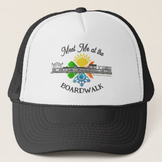 Ontmoet me bij de Boardwalk Trucker Hat Pet
