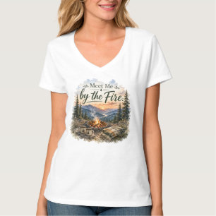 Ontmoet me bij het kampvuur van de Vuurberg Zonson T-shirt