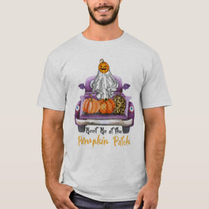 ontmoet me bij het pumpkin-cadeauidee t-shirt