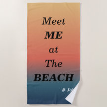 Ontmoet Me Bij Het Strand Zomer Strand Zonsopgang