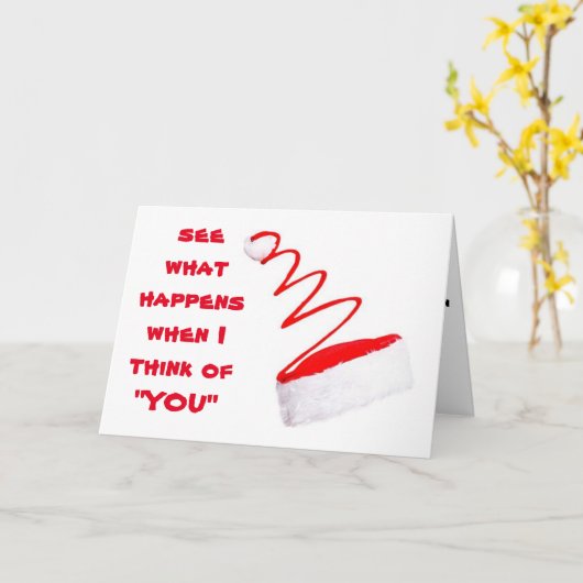 ** ONTMOET ME BINNENKORT ONDER DE MISTLETOE** KAART (Gele Bloem)