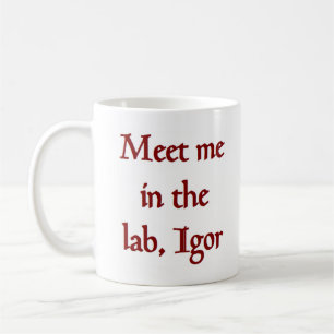 ontmoet me de mok van de igor koffie