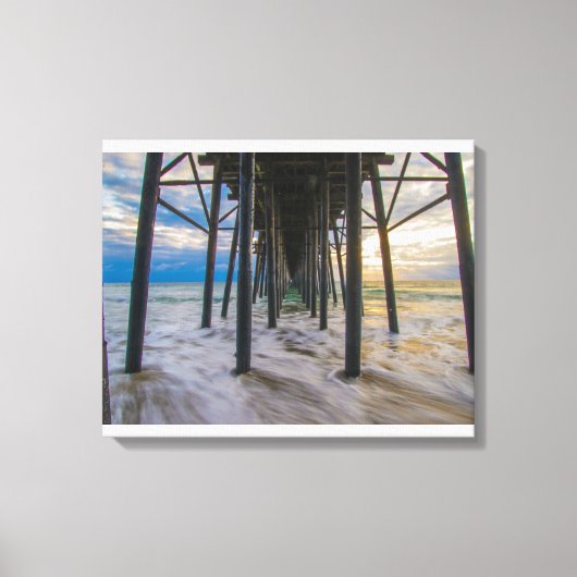 Ontmoet me hier! canvas afdruk (Voorkant)