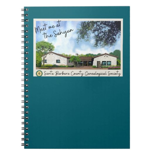 Ontmoet me in het Sahyun Notitieboek (Voorkant)