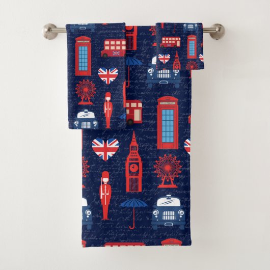 Ontmoet me in London Towel Bad Handdoek (Insitu)