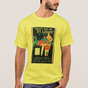 Ontmoet me in St. Louis Int'l Vliegtuig Expositie T-shirt