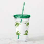 Ontmoet Me Miami Bachelorette Party Acryl Bekergla Acryl Drinkbeker (Achterkant)