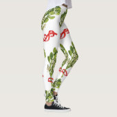 ONTMOET ME ONDER DE MISTLETOE KERSTMIS LEGGINGS (Rechts)