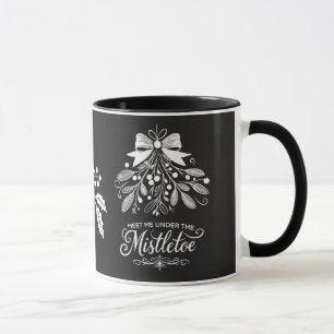 Ontmoet me onder de Mistletoe Kerstmis Mok