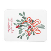 Ontmoet me onder de mistletoe magneet (Horizontaal)