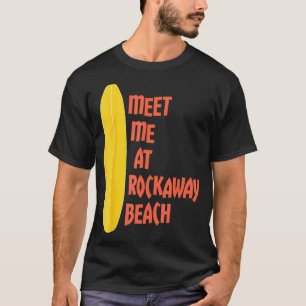 Ontmoet me op Rockaway Beach Surfboard T-shirt