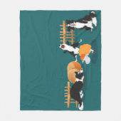 Ontmoet Tejo, de hond van mijn broer Fleece Deken (Voorkant)