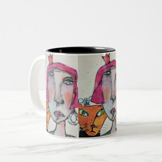 Ontmoet Tom en Jerry 11oz Mok (Voorkant links)