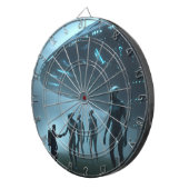 Ontmoeting met aliens. dartbord (Voorkant Rechts)