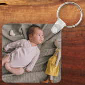 Ontmoeting met nieuwe papa sleutelhanger (Achterkant)