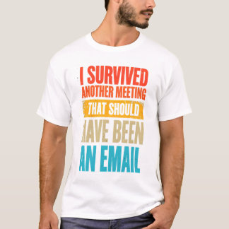 Ontmoeting met overlevende t-shirt