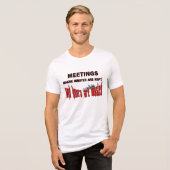 Ontmoeting met overlevende Tri-Blend shirt (Voorkant volledig)