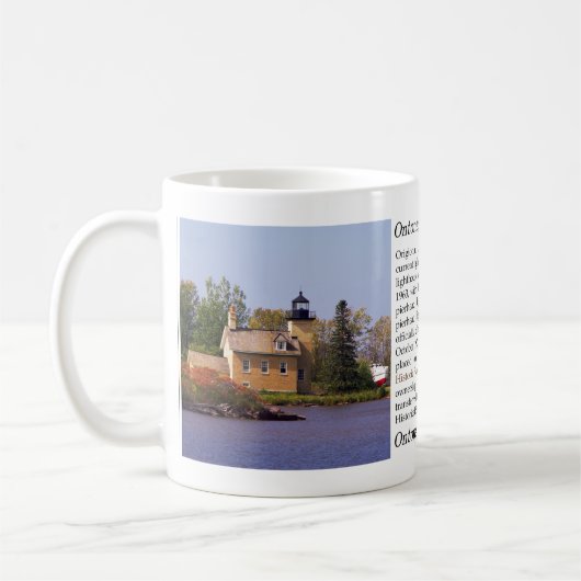 Ontonagon Lighthouse 2023 mug (Gauche)