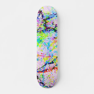 Ontplofbare kleuren skateboard