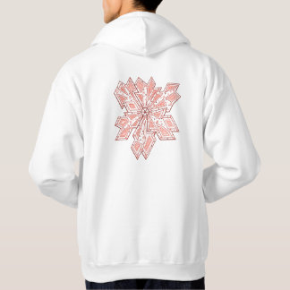 ontploffende bloem hoodie