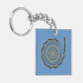 Ontrafelen Acryl Sleutelhanger (Voorkant Links)