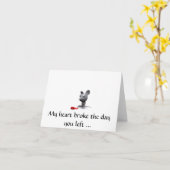 Ontroostbaar Kaart (Gele Bloem)